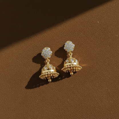 DIAMOND CLASSIC IMPON JHUMKI EARRINGS