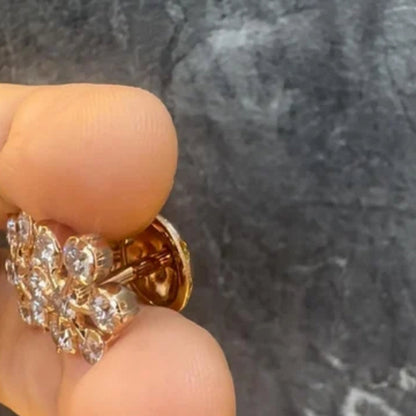 DIAMOND HIRA STUD EARRINGS