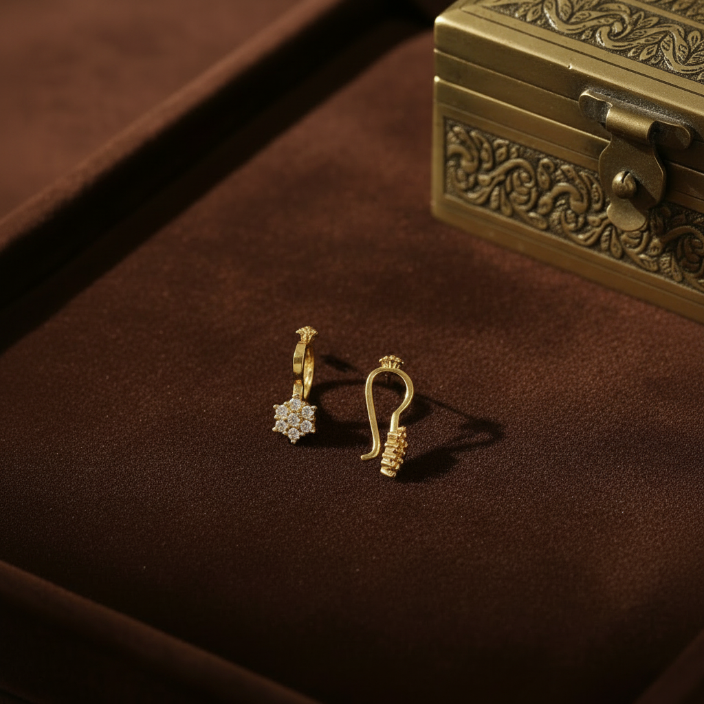 DIAMOND SHIMONA BUGADI  EARRINGS