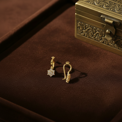 DIAMOND SHIMONA BUGADI  EARRINGS
