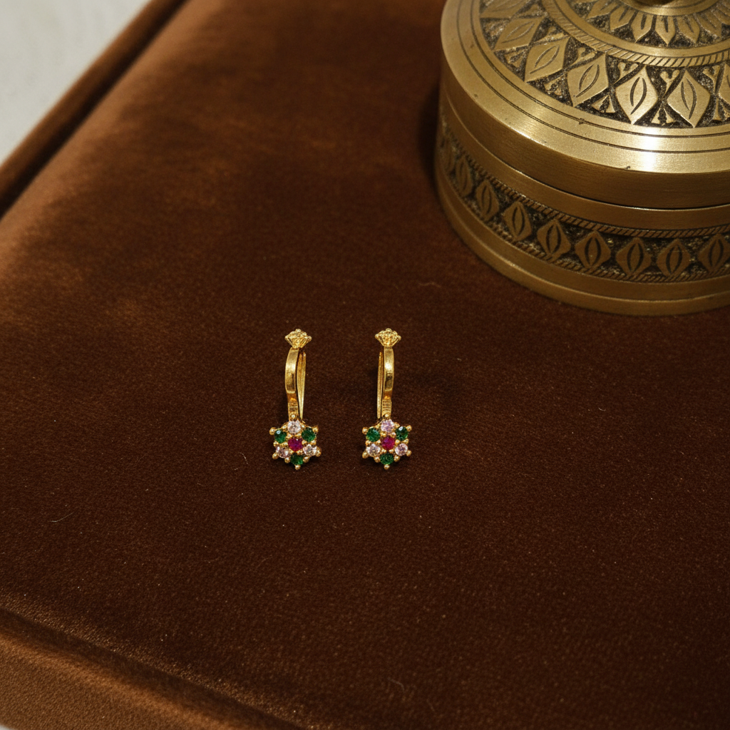 MULTICOLOR SHIMONA BUGADI  EARRINGS