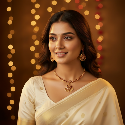 ORIGINAL RUBY SEEMA IMPON JEWELLERY SET