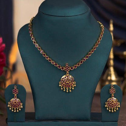 ORIGINAL RUBY SEEMA IMPON JEWELLERY SET