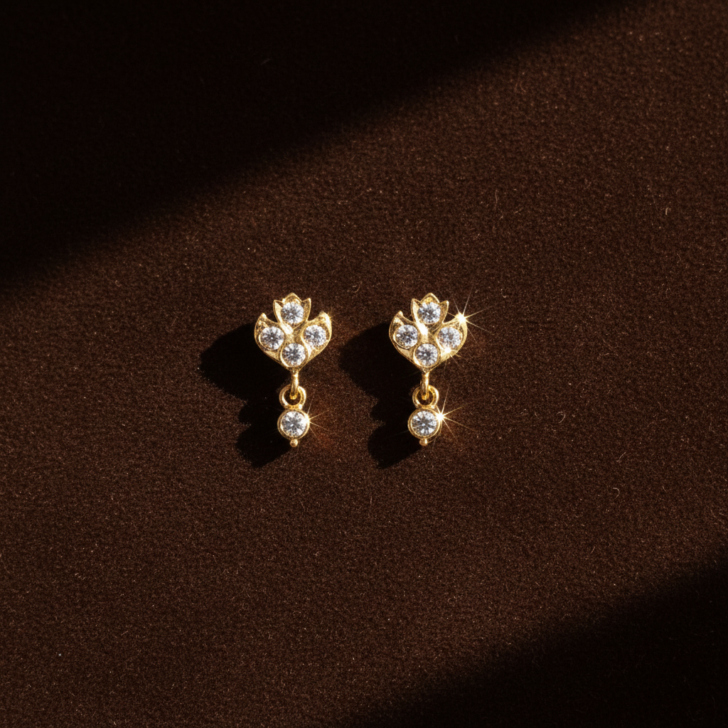 DIAMOND INIYA DROP EARRINGS