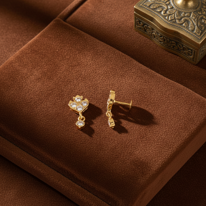 DIAMOND INIYA DROP EARRINGS
