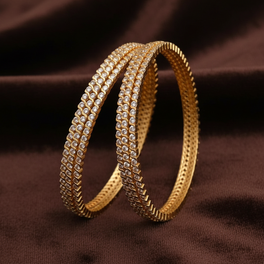 DIAMOND CUTTING SIARA BANGLES
