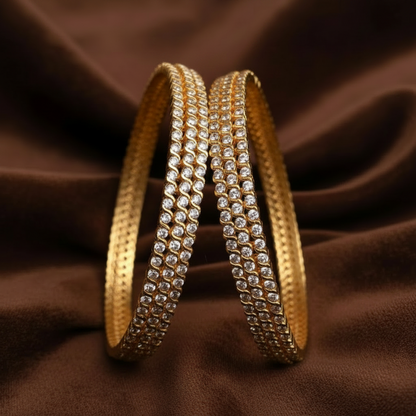 DIAMOND CUTTING SIARA BANGLES