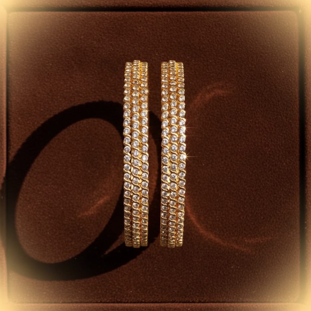 DIAMOND CUTTING SIARA BANGLES