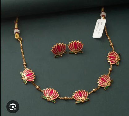 RUBY MANJU WARRIOR JEWELLERY SET