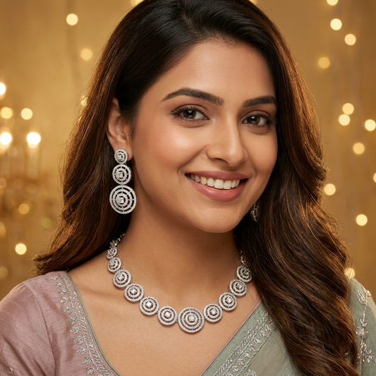 NITARA AMERICAN DIAMOND NECKLACE