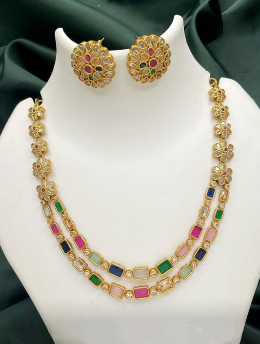 MULTICOLOR RANAMITHA JEWELLERY SET