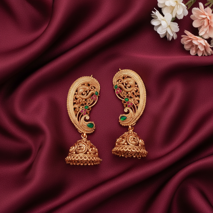 GOLDEN JAANU EARCUFF EARRINGS