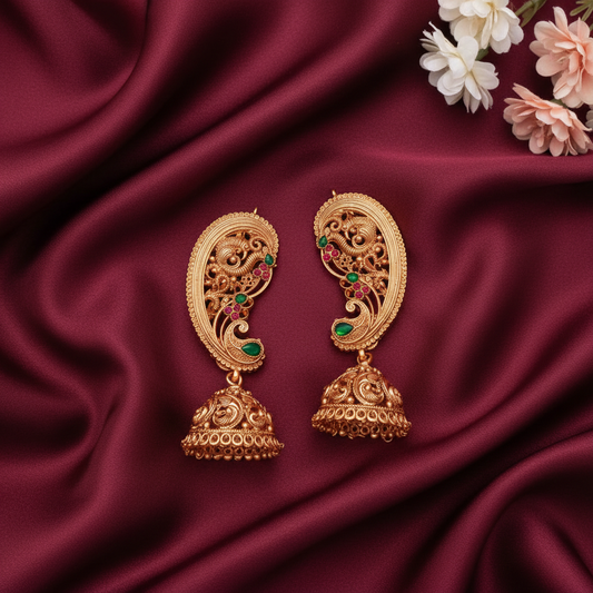 GOLDEN JAANU EARCUFF EARRINGS