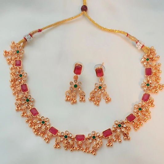 MULTICOLOR RISHIMA JEWELLERY SET