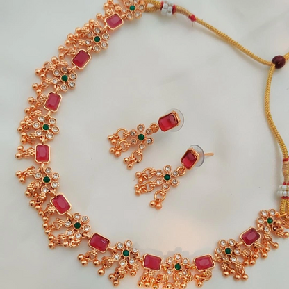 MULTICOLOR RISHIMA JEWELLERY SET