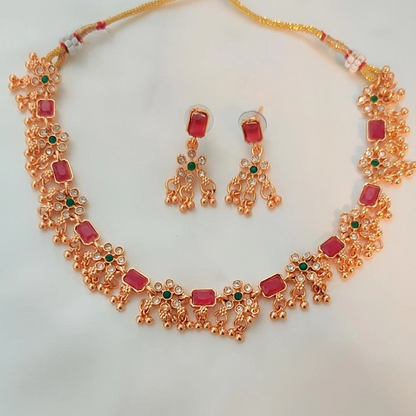 MULTICOLOR RISHIMA JEWELLERY SET
