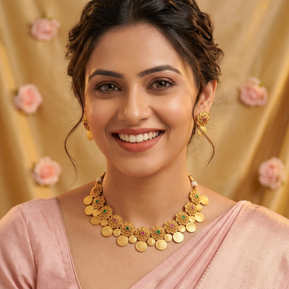MULTICOLOR VARYA JEWELLERY SET
