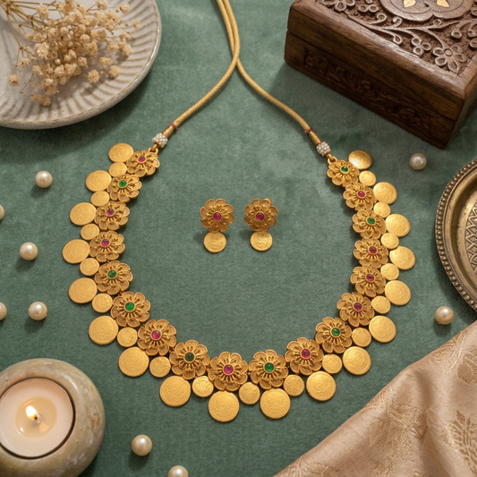 MULTICOLOR VARYA JEWELLERY SET