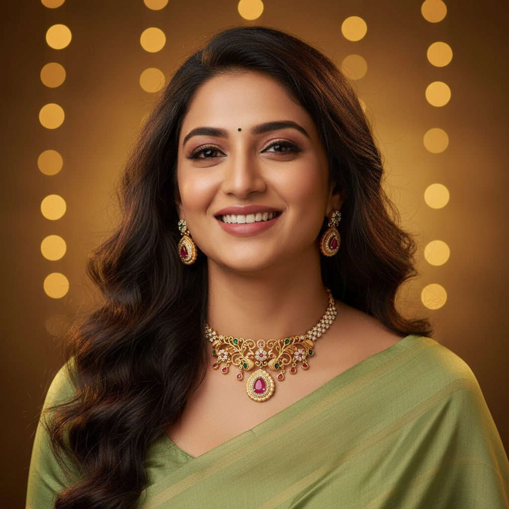 MULTICOLOR PARNIKA JEWELLERY SET