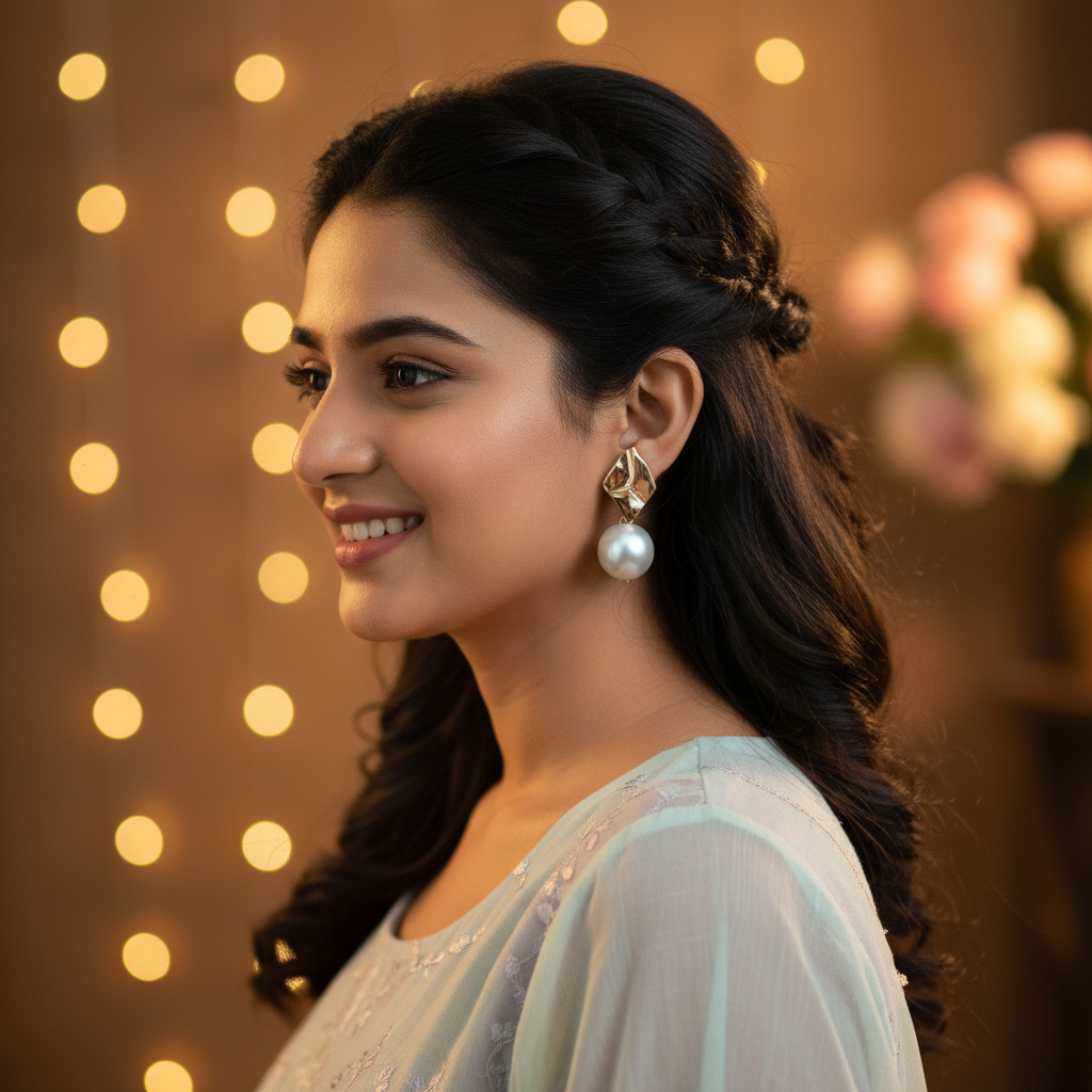 RITZ PEARL EARRINGS