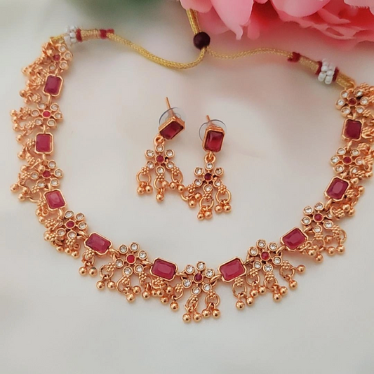 RUBY RISHIMA JEWELLERY SET