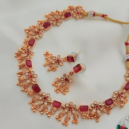 RUBY RISHIMA JEWELLERY SET