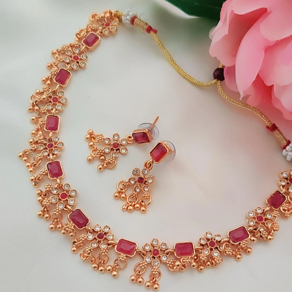 RUBY RISHIMA JEWELLERY SET