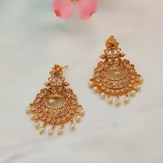 GOLDEN SANAYA TEMPLE EARRINGS
