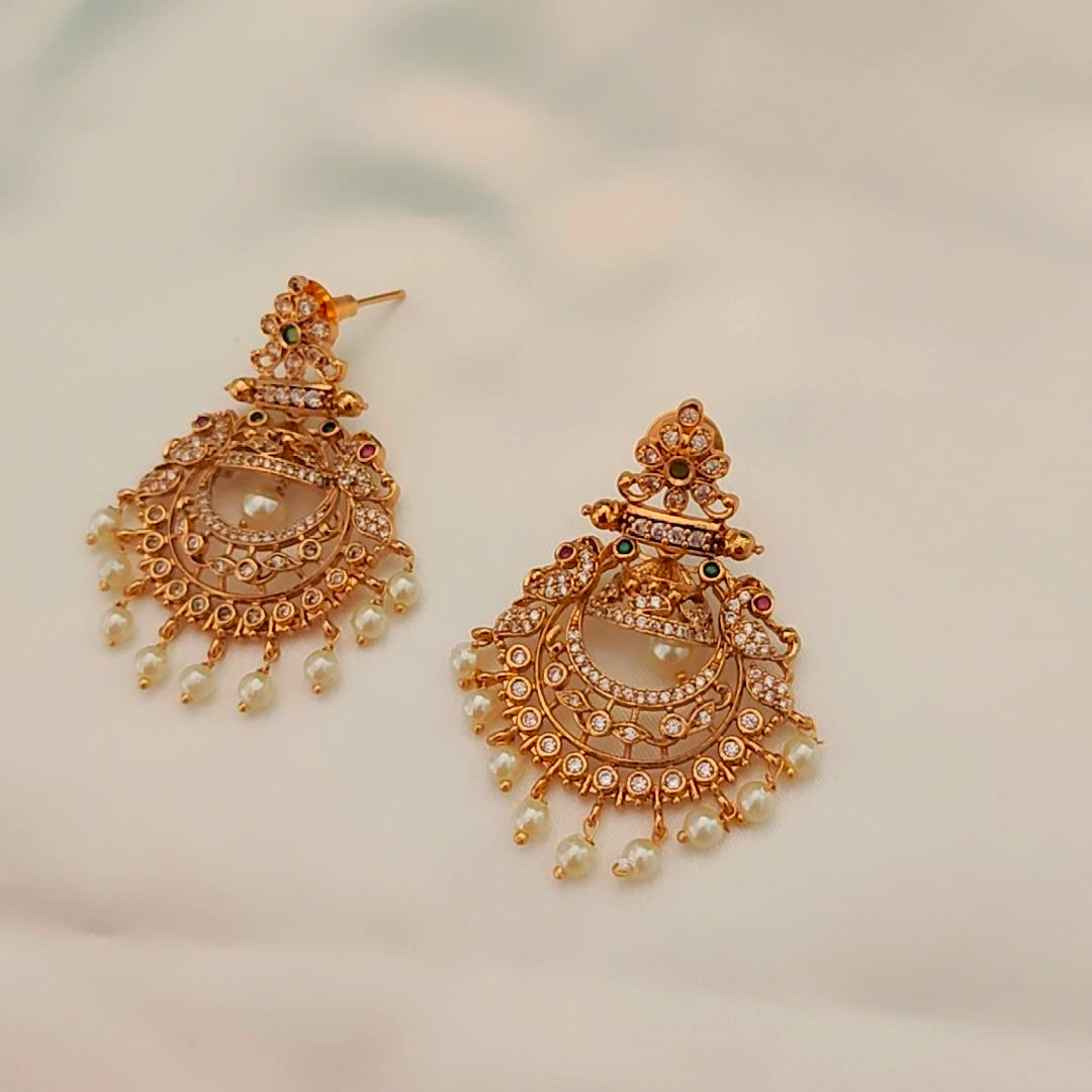 GOLDEN SANAYA TEMPLE EARRINGS