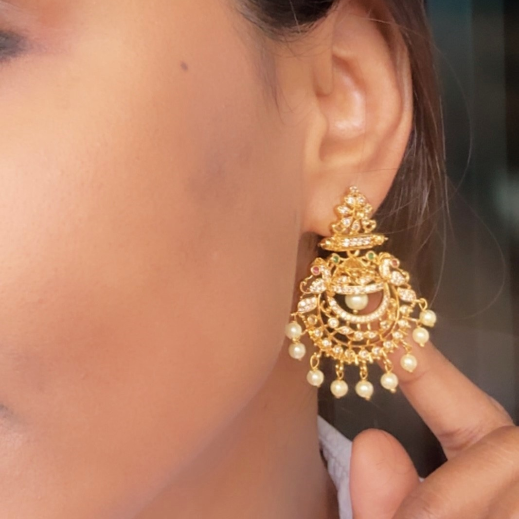 GOLDEN SANAYA TEMPLE EARRINGS