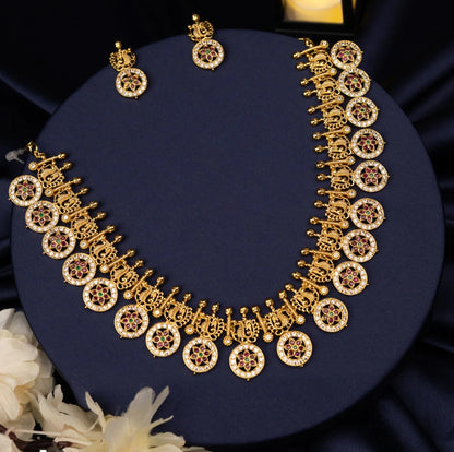 GOLDEN UMAYAAL JEWELLERY SET