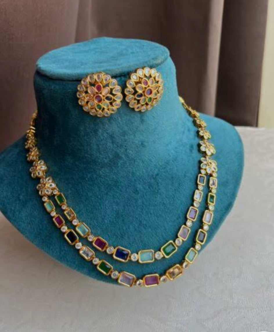 MULTICOLOR RANAMITHA JEWELLERY SET