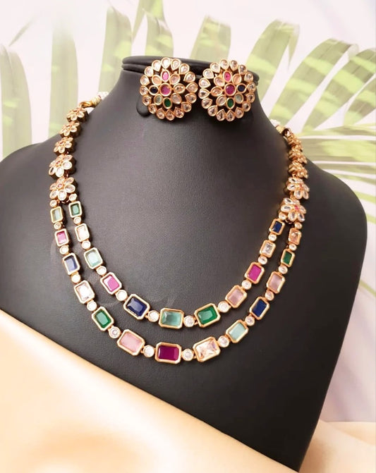 MULTICOLOR RANAMITHA JEWELLERY SET