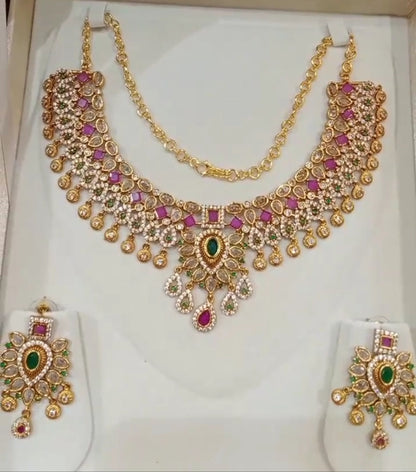 MULTICOLOR ANAKA JEWELLERY SET