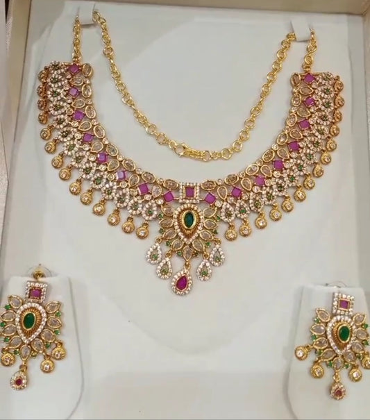 MULTICOLOR ANAKA JEWELLERY SET