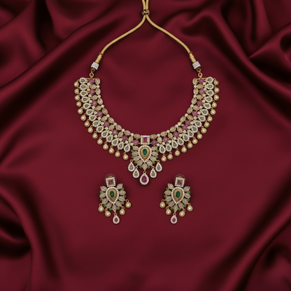 MULTICOLOR ANAKA JEWELLERY SET
