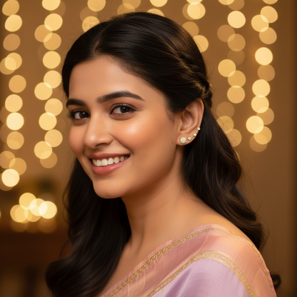 DIAMOND FARAH EARCUFF EARRINGS