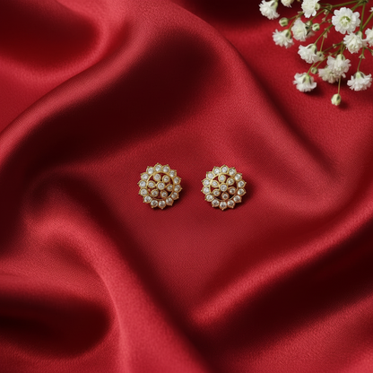 DIAMOND NAKSHATRA STUD EARRINGS