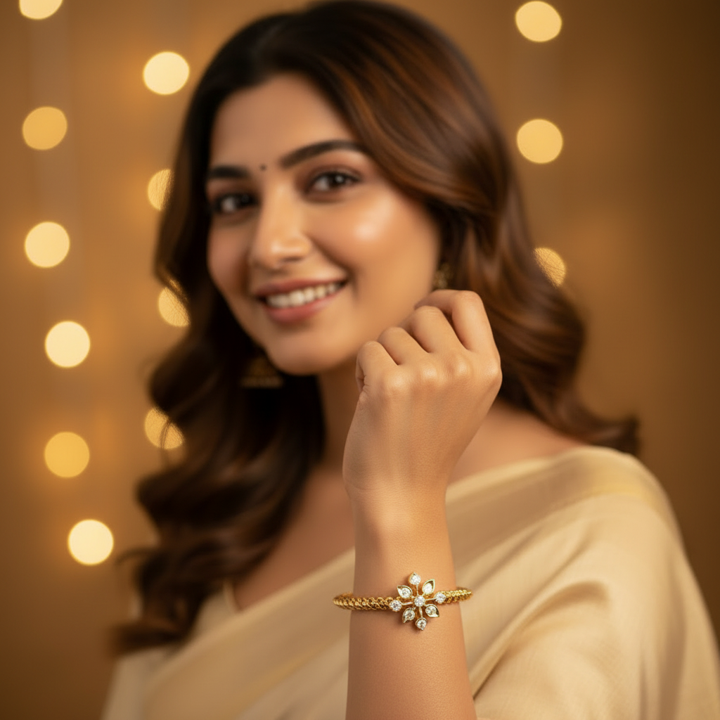 DIAMOND NAKSHATRA IMPON KADA BANGLE