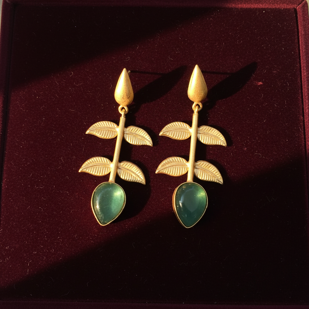 TURQUOISE AVYA STONE EARRINGS