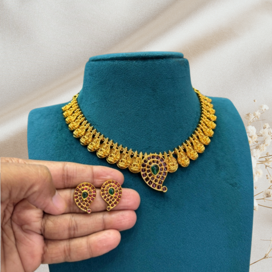 MULTICOLOR MAANGA JEWELLERY SET