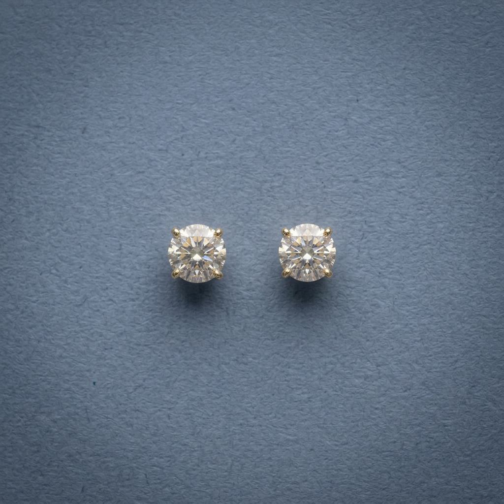 DIAMOND AVNI STUD EARRINGS