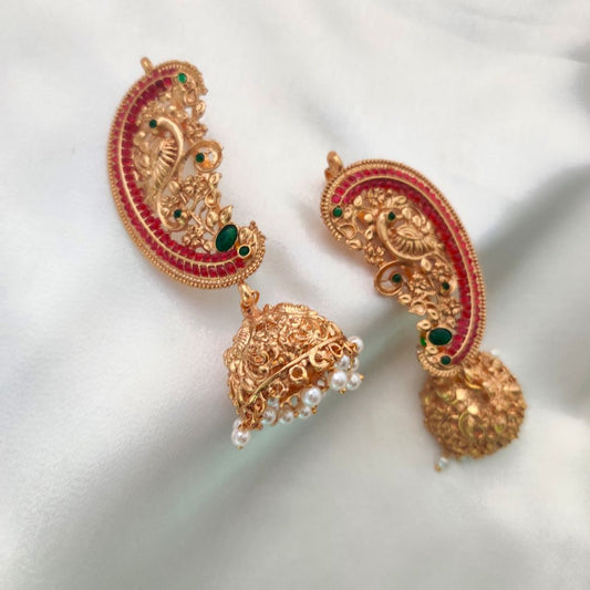 GOLDEN KASHI TEMPLE JHUMKI