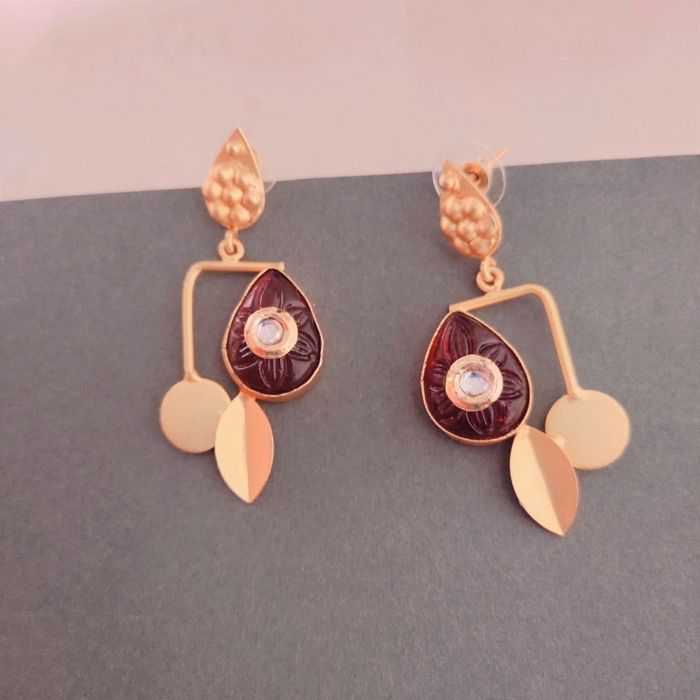 Red earrings for girls