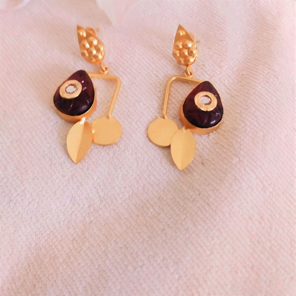 Red earrings for girls